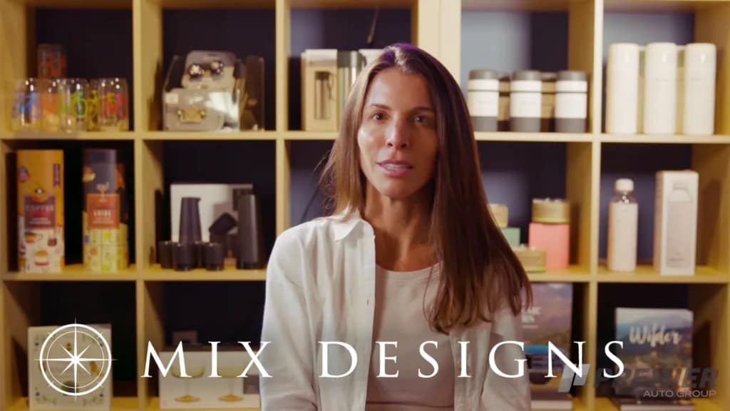 Mix Designs Tile Guilford woman in store