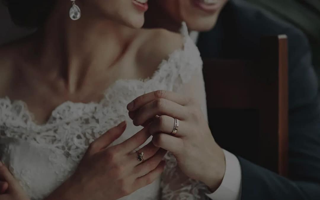 couple at wedding